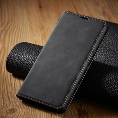 Leren Flip Telefoonhoesje Voor Xiaomi Redmi Note 14 13 Pro + 12S 11S 10S 9S 12 11 10 9 8 7 Pro Plus 5G 12C 13C Kaarthouder Portemonnee Cover RedMi Note 12Pro 5G