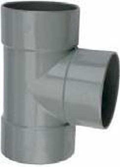PVC RIOOL T-STUK 87° 40 MM
