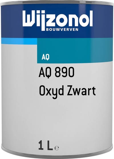 Wijzonol AQ-pasta 890 oxyd zwart 1 liter