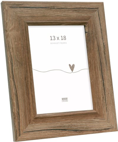 Deknudt Frames fotolijst S48SH4 - bruine houttint - breed - 13x18 cm