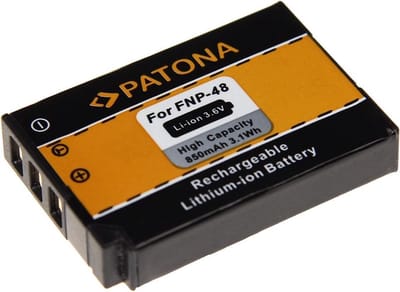 PATONA Battery f. Fuji-Film QX1 Fuji NP-48 Fujifilm NP48