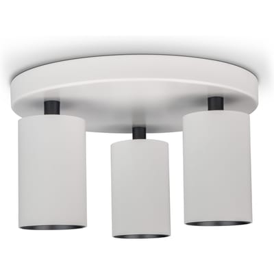 Wand- en plafondlamp Vito wit