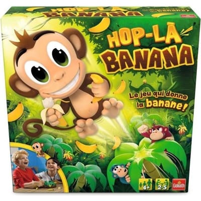 HOP LA BANANA - Jeu de société enfant - GOLIATH pur