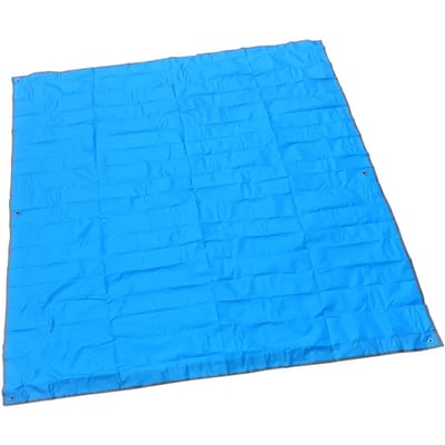 Buitenpicknickmat Verdikt Oxford Doek Waterdicht Multifunctioneel Buiten Vloermat voor Buiten Kamperen Picknick Tent 200x210cm / 78.7x82.7in blauw