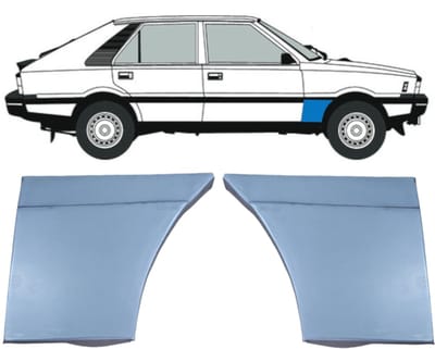 Reparatiepaneel voorspatbord voor FSO Polonez 1978-2002 / Links + Rechts / Set