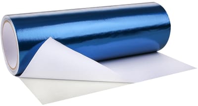 Duurzame PVC Reparatietape voor Parasol, Truckzeil en Tent - 8 m x 30 cm, Blauwe Kleur