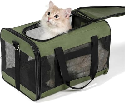 ZRSS® Kattenbench - Kattenkooi - Kattenhok Opvouwbaar - 43 x 31 x 31 cm