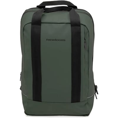New Looxs Odense Nevada Backpack - Fietsrugzak - Rugzak met Laptop Compartiment - Fietstas van Waterafstotend Polyester - 17 inch laptopvak – Groen