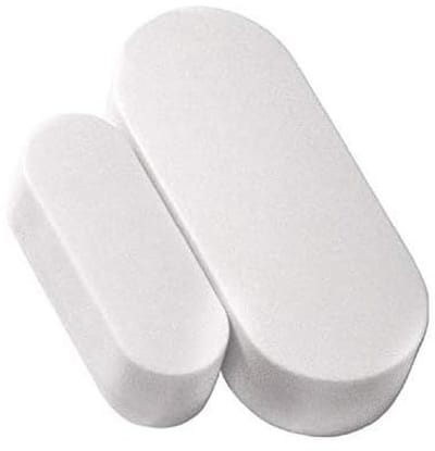 Draadloze Transmitter - Magnetische Sensor - Beveiliging Thuis - Sterke Magneet - Compact Formaat - Wit