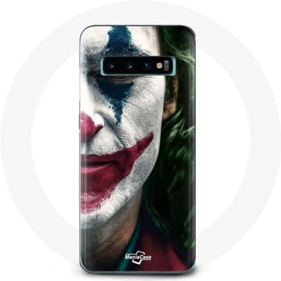 Hoesje voor Samsung Galaxy s10 plus Joker Half gezicht