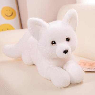 Mignon Mignon Animal de Compagnie Petit Poupée Renard Oreiller de Réconfort pour Enfants et Sommeil Jouet en Peluche Poupée de Chiffon Fille Poupée en Tissu 45cm