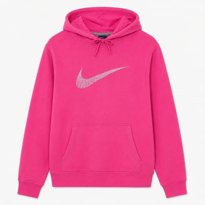 Nike Club - Hoodie - Maat M - Roze - Club - Training - Dames Hoodie voor Vrouwen
