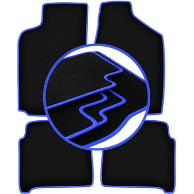 CARLUX-BLUE automatten voor: Toyota Camry V20 II sedan (1986-1991)