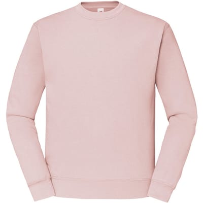 Fruit of the Loom Heren Klassiek Ingelegd Sweatshirt (Poederroos)