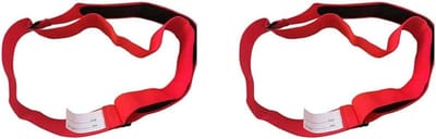 Reserve Borstband - Hartslagmeter Band - Sporten Meten - Verstelbare Maat - 2 Stuks - Rood