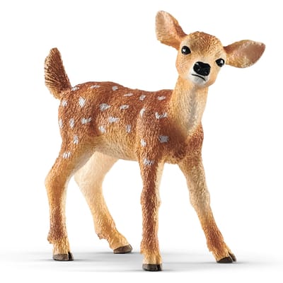 schleich WILD LIFE - Witstaarthertenjong - Speelfiguur - Kinderspeelgoed voor Jongens en Meisjes - 3 tot 8 jaar - 14820