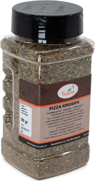 Tuana Kruiden - Pizza Kruiden - Strooibus 70 Gram - Tuanashop - MP-P-0030