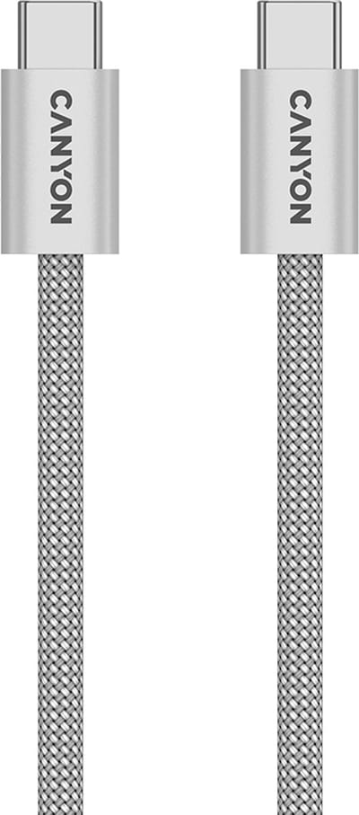 Canyon CCMG60 Serie - USB-C Kabel - 60W - Magnetisch - Gevlochten