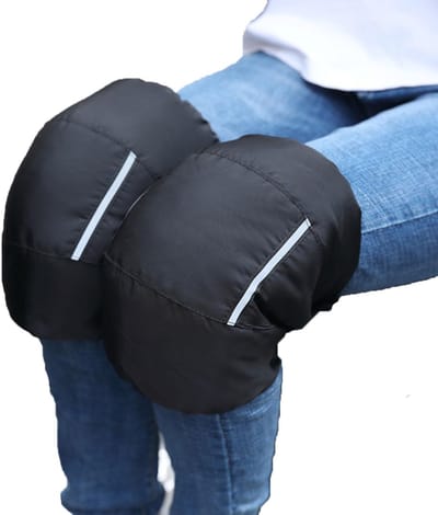 Thermische kniebeschermers voor motorfietsen, kniebeschermers voor motorfietsen, beenbeschermers, winddicht, waterdicht, reflecterende strips, kleefbanden voor vrouwen/mannen
