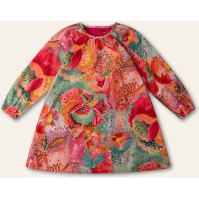 Oilily Deja Jurk- maat122/7yr Bristol Blauw
