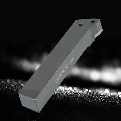 Dailygoods- Draaigereedschap Wolfraamstaal - Cutter Houder - Gereedschapsschacht 25x25mm - Slagvast - Snelle Installatie - Geschikt voor Werktuigmachines - Snijgereedschap