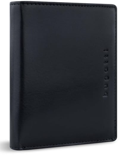 bugatti portemonnee Romano RFID Wallet With Flap 10CC Black zwart