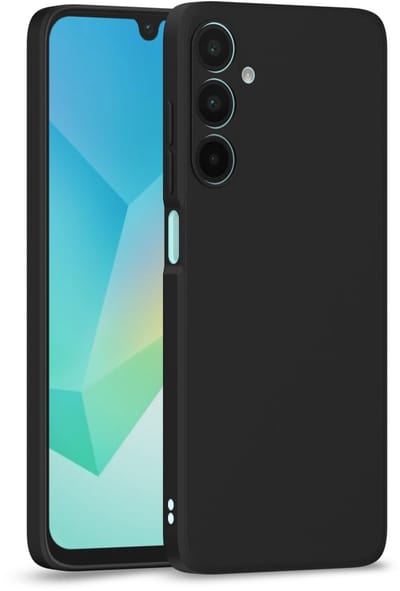 Flexibele achterkant Silicone hoesje Zwart Geschikt voor: Samsung Galaxy A26 / A17 (5G)