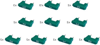 Intercom Configuratorset - Belsysteem Set - Intercom Installatie - 2-Draads Systeem - 100 Configurators - Niet gespecificeerd
