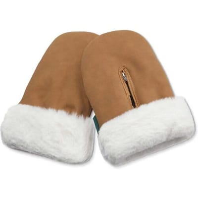 Kong.Walther KongWalther kinderwagenhandschoenen Faux Suede Brown unisex