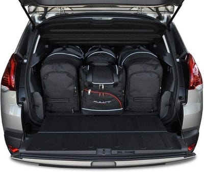 PEUGEOT 3008 2009-2016 4-delig Bespoke Reistassen Auto Interieur Kofferbak Organizer Accessoires