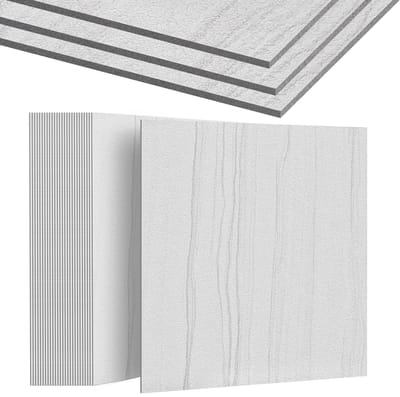 Froadp 27 stuks PVC-vloerbedekking Zelfklevend 2,51 m² Vinylvloer Vloertegels Zelfklevende tegels 30 x 30 cm Vinylvloerbedekking Laminaat Waterdicht Antislip PVC-tegels Decoratieve planken Tegeloptiek Lichtgrijs