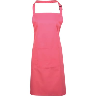Schort/Tuniek/Werkblouse Unisex One Size Premier Fuchsia 65% Polyester, 35% Katoen