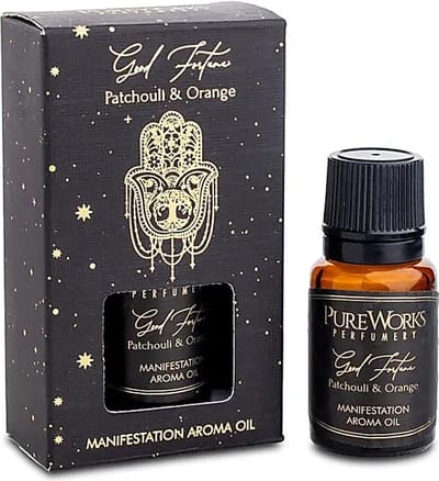 Pure Works - Good Fortune - Geurolie - Manifestatie - Olie - Patchouli - Orange - 10ml - Song of India