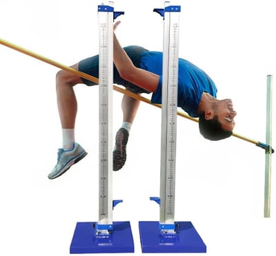 Hoogspringstandaarden - Atletiek Standaarden - Sport Training - Verstelbaar Ontwerp - 30-230 cm - Aluminium