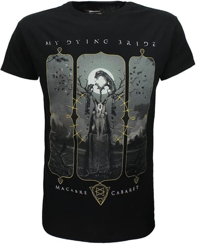 My Dying Bride Macabre Cabaret Album T-Shirt - Officiële Merchandise - S