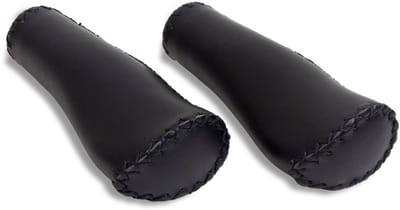 Selle Orient handvatten fiets - microvezel leer - zwart - 135 mm