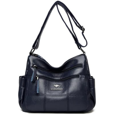 Echt merk lederen Sac luxe handtassen portemonnee damestassen designer schouder crossbody messenger bags vrouwelijke 2021 waterdichte tas blauw