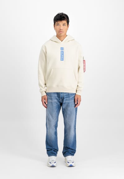 Hooded sweatshirt met rits Alpha Industries PP