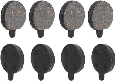 Koperen Semi-Metalen Remblokken voor Scooters en Fietsen, Geschikt voor 10 Inch Elektrische Scooters, Remschijven en Remsystemen