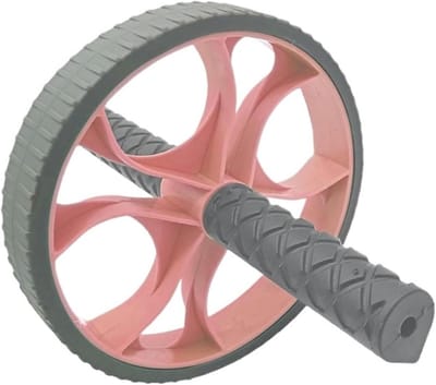 Buikwiel - Core Trainer - Buikspieroefening - Antislip Wiel - 540 Gram - Zwart