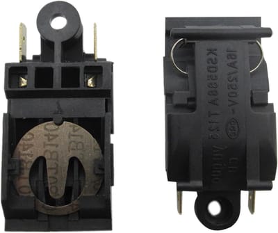 Waterkoker Knop - Reserveonderdeel Koker - Veilig Koken - Dubbele Temperatuur Beveiliging - 13A 250V - Zwart