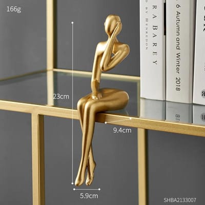 Eenvoudig Beeldje Kunst Standbeeld Decoratie Huis Liefhebber Sculptuur Ornament Bureau Decoratie Koppel Sculptuur Kunst Moderne Kunst brown