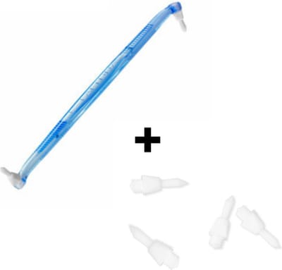 Lactona Double Single-Tuft 27BB + Vervangingssetje 4 stuks