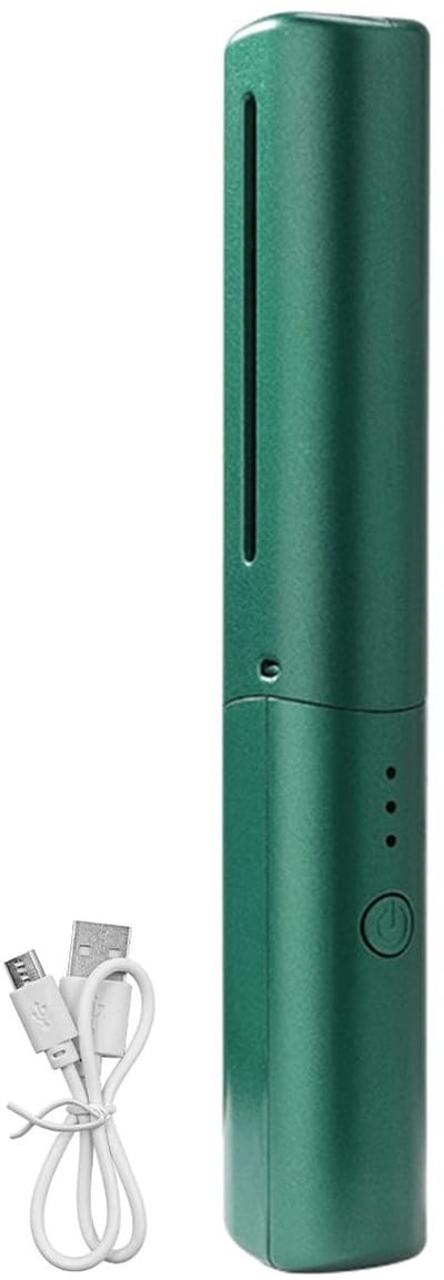 Allecto - Anti-verbranding stijltang - USB oplaadbare krultang - Groene styling kam - Negatieve ionen technologie - Geschikt voor alle haartypes - ...