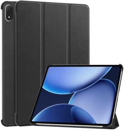 EtuiTab - Tablethoes - OnePlus Pad 3/2 Pro/OPPO Pad 4/4 Pro - Magneet-sluiting - Skai leer