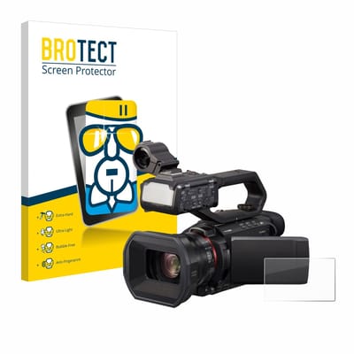 Screenprotector voor Panasonic HC-X1500 Beschermglas transparant