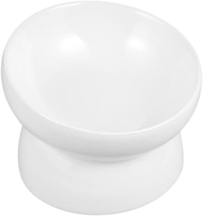 POPETPOP Pet Ceramic Feeder Large Dogs Water Bowl Feeding Bowl for Dogs Cat Dog Raised Bowl Dogs Dishes Water Bowl for Pets Cats Water Bowl