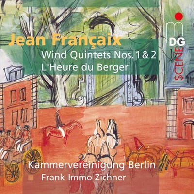 Kammervereinigung Berlin, Frank-Immo Zichner - Françaix: Wind Quintets Nos. 1 & 2 | L'Heure Du Berger (CD)