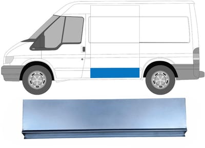 Reparatiepaneel zijpaneel voor Ford Transit 2000-2013