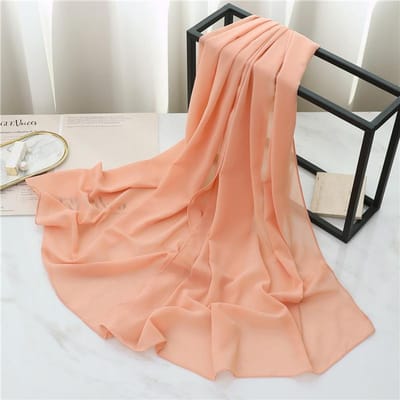 Écharpe en laine de soie pour femme, broderie florale, hijab, foulard féminin, printemps été, châles fins en pashmina, écharpes, foulards, étoles 175x70cm brown
